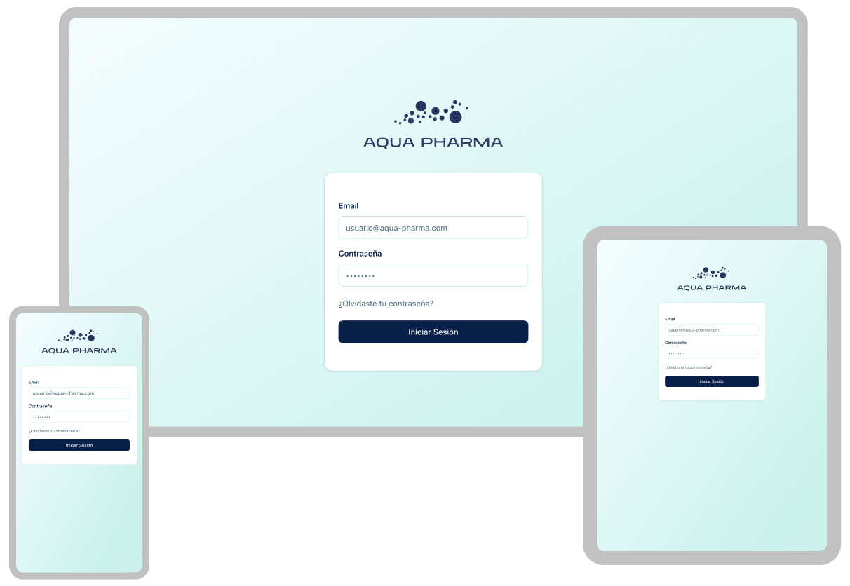 Aqua-Pharma — automatización PMV
