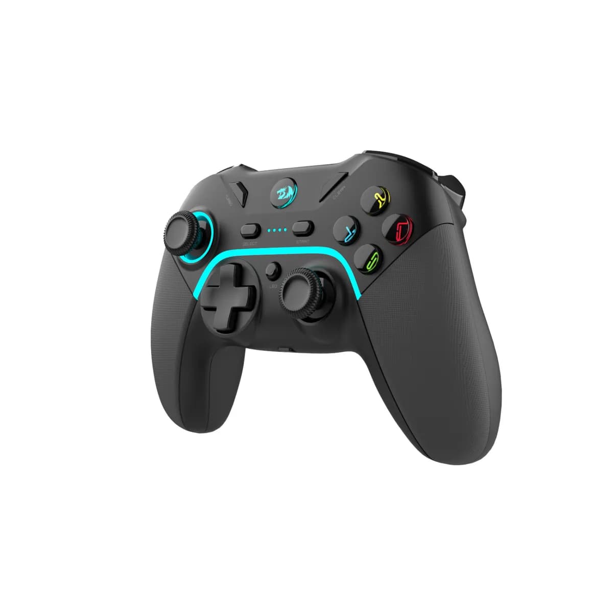 Gamepad Redragon Harrow Pro G808-PRO Inalámbrico y USB para PC y PS3 con Vibración y Gatillos Sensitivos